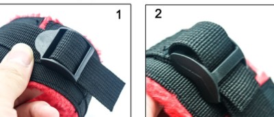 Croix Avec Menottes Rouges - Accessoire BDSM Bondage - Jeu SM Neuf - Fabriqué En Chine