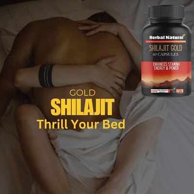 100% reines Shilajit Gold extrem stark, Ausdauerkraft, Vitalität, Kraft 60C