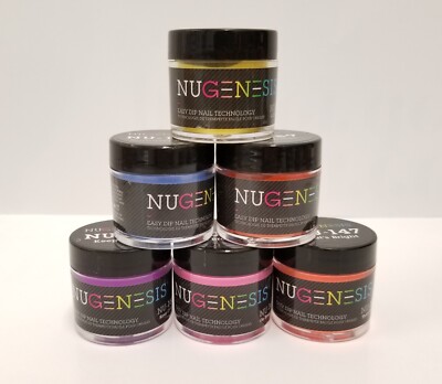 Nugenesis Easy Dip - Manicure Dipping Color Powder 2oz - Choose Colors (Part 4)