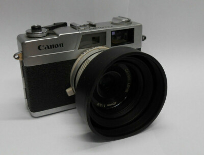 Canon Canonet 28, GIII QL17 & GIII QL19 Collapsible Rubber Lens