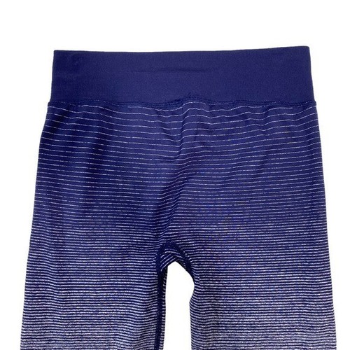 Brooks Streaker Ombre Full Length Running Leggings Blue Pink Women Size M - Picture 5 of 11