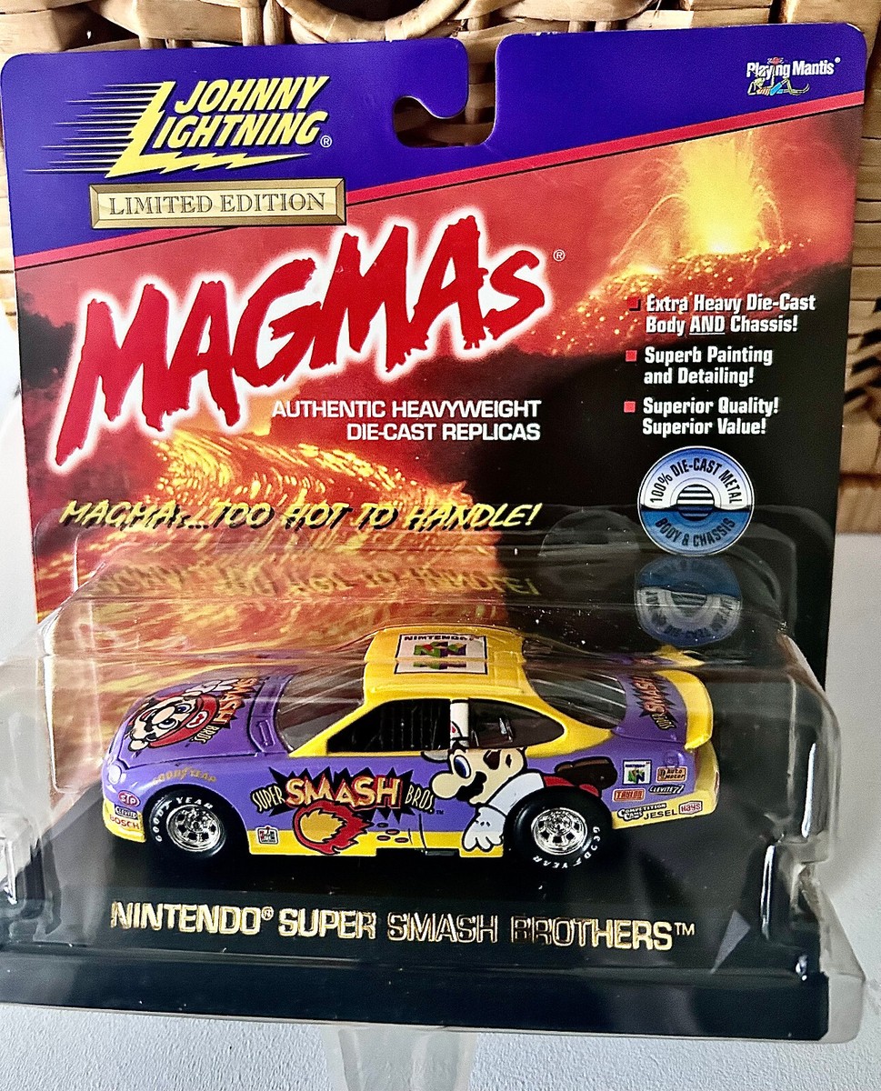 N64 SUPER SMASH BROS Johnny Lightning MAGMAs Nintendo 1:43 LIMITED