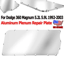 Plenum Repair Plate For Dodge 360 Magnum 5.2L 5.9L 1992 1993 1994-2003 Aluminum