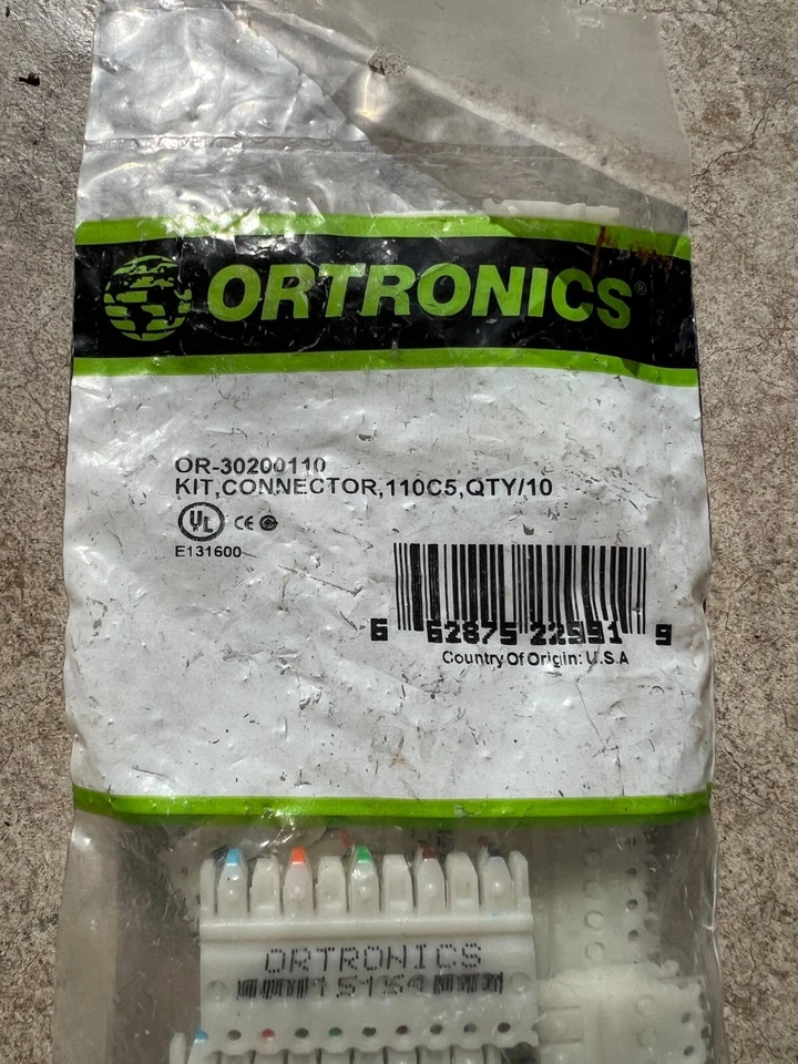 11 Ortronics Kit Connector 110C5 ~ OR-30200110 - Image 4 of 4