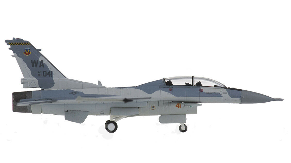 1:200 Hogan USAF Lockheed Martin F-16D Fighter Diecast Military