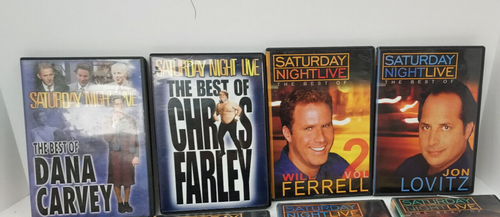 DVD SNL "Best Of" Pack 8 Cases ©1999-2007 Carvey, Farley, Farrell, Sandler, Etc - Imagen 3 de 4