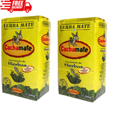 Yerba Mate con Mezcla de Hierbas 500 gr. - 2 Pack / Yerba Mate Tea with Herbal B