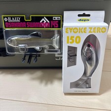 RAID OSAKANA SWIMMER 145 & deps EVOKE ZERO 150 Soft Lures, Unused Set
