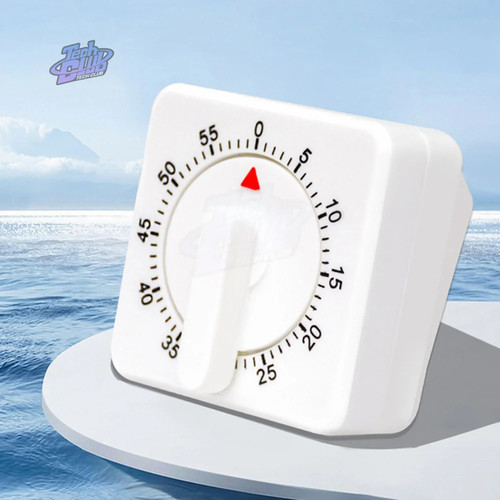60 Minutes Kitchen Timer Count Square Cooking Up Alarm Temporizador Clock Mechan - Picture 2 of 11