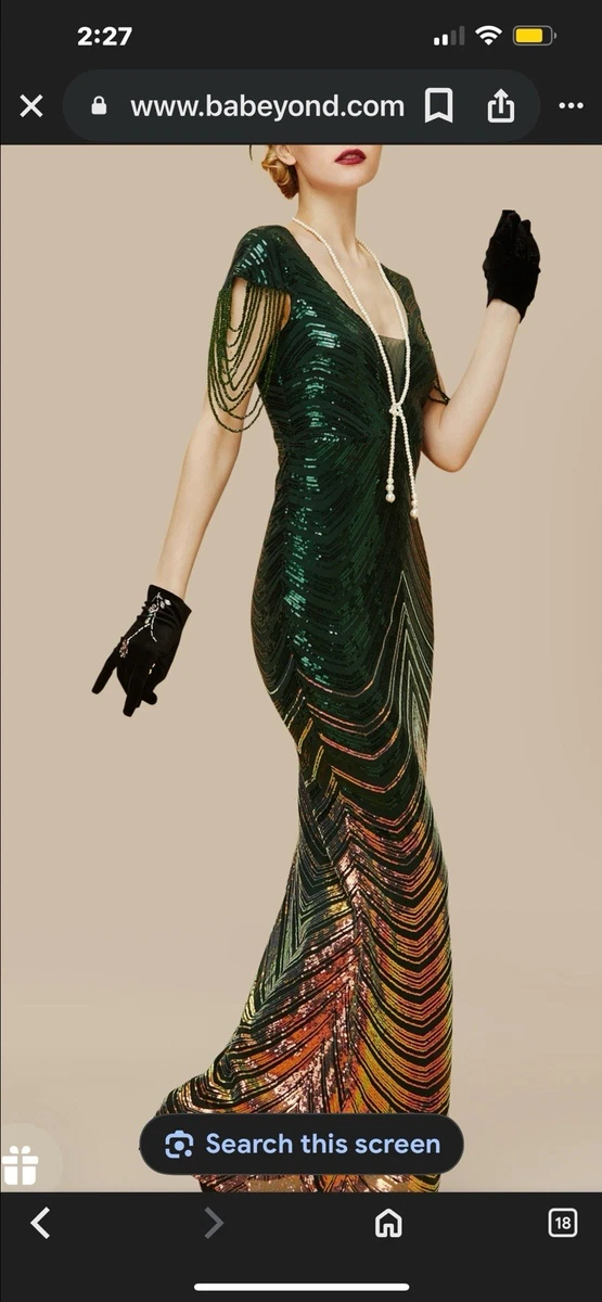 black flapper dress products for sale | eBay
