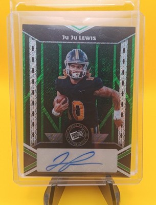 2024 Leaf Ju Ju Lewis Auto /7 Collective Press Pass Authentics Autograph SSP