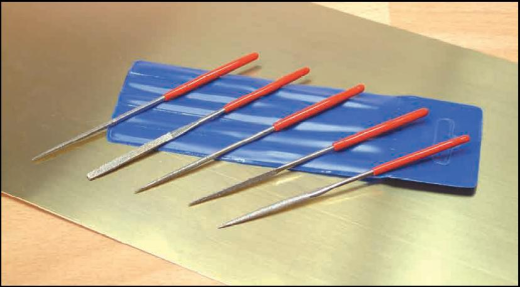 Expo 72517 Miniature 5 Piece Diamond Needle File Set In Wallet
