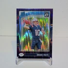 2024 Panini Donruss Optic Purple Shock Prizm Drake Maye #229 Rookie