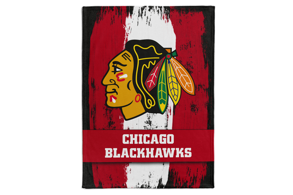 Chicago Blackhawks Nhl Eishockey Superweiche Kuscheldecke Fleece Decke-image