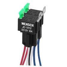 Pack Fuse Relay Switch Kit, 1V 30A, 4 Pin SPST, 30A Switch Harness Set, 2