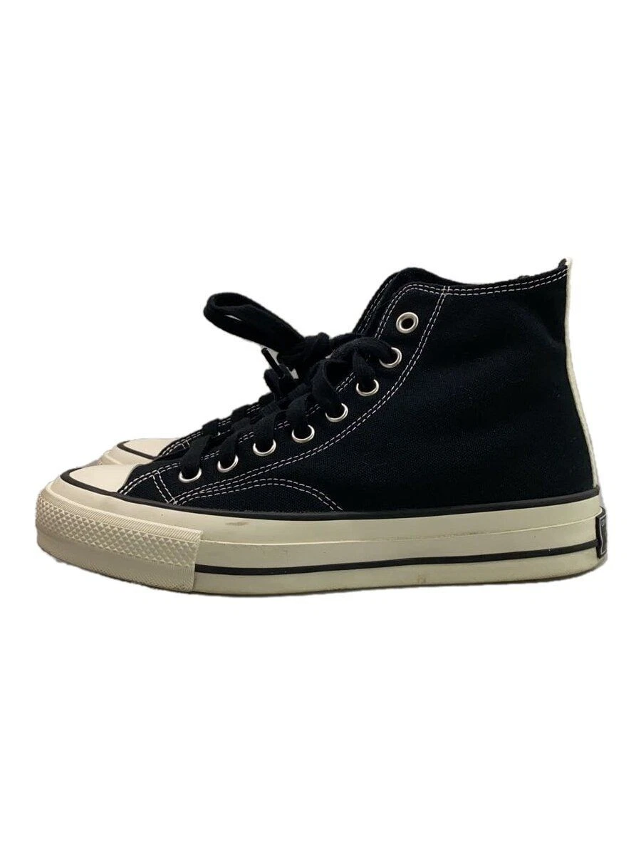 CONVERSE ADDICT SNEAKERS ALTE CHUCK TAYLOR CANVAS HI 25 cm nere 1SD374 usate