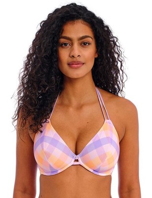 30DD Freya Harbour Island Bikini Oberteil Bügel Neckholder Damen Bademode 205504