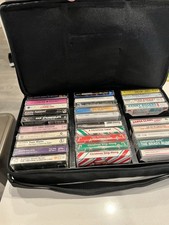 VTG Case Logic Cassette Tape Carry Case Travel Storage Box 30 Elvis Christmas