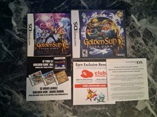 Golden Sun Dark Dawn Nintendo DS Complete CIB Authentic 