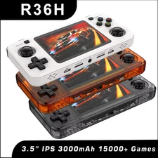 BOYHOM New R36H Retro Handheld Console Open-Source Linux System Classic Game Con
