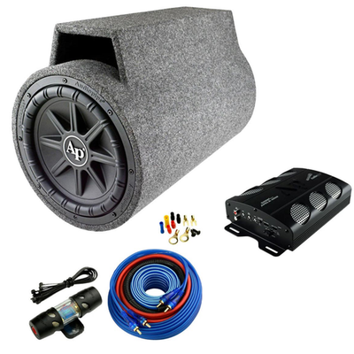 #ad #ad Audiopipe 10 inch Vented Bass Pipe 800 Watt Super Bass Combo Package NEW $134.99