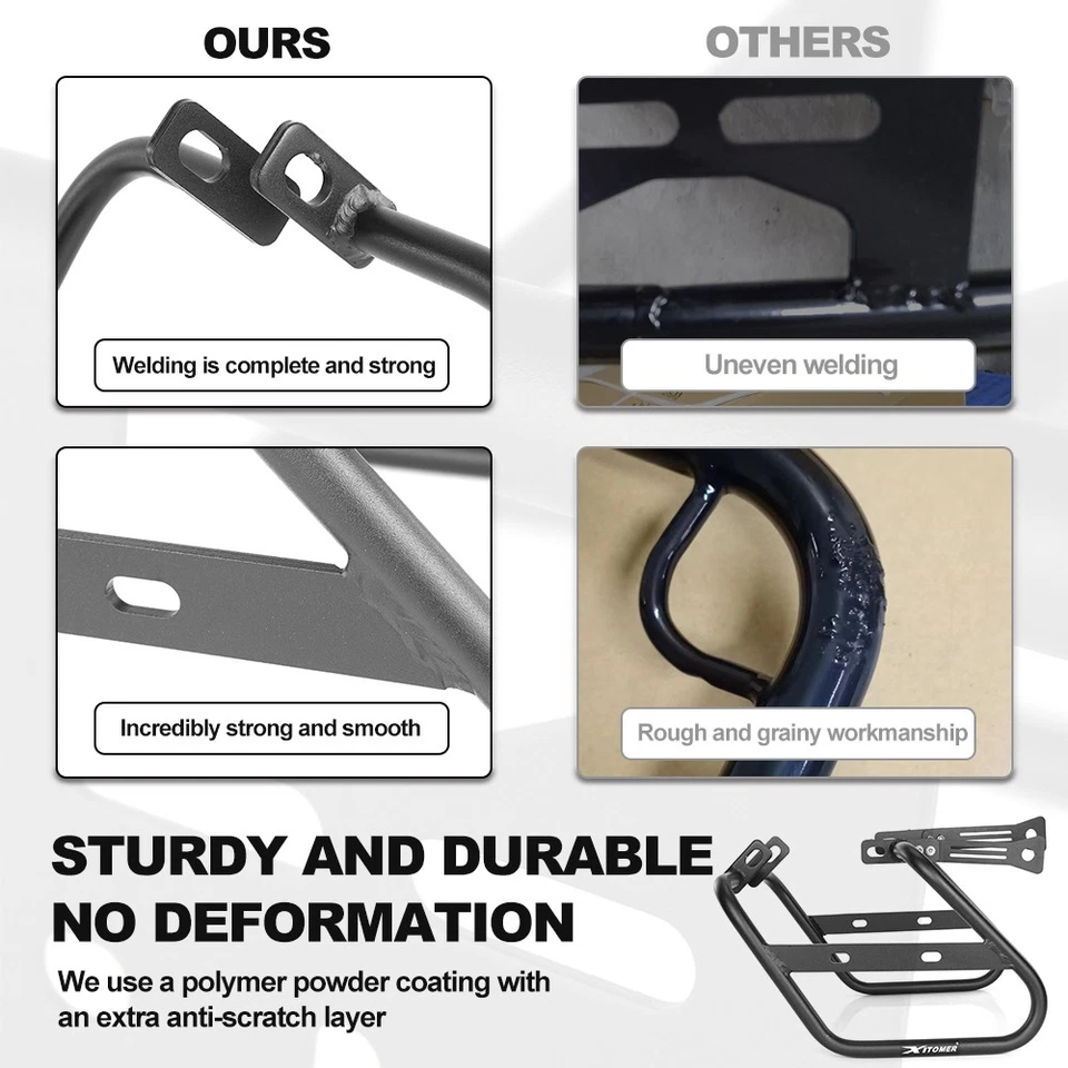 Alforja de soporte para alforja apta para Yamaha XV950 / R-SPEC 2014-2024 Foto 4 de 4