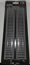 Kato 2-150  246mm (9 3/4") Straight UniTrack Code 83  4 Pieces HO Scale