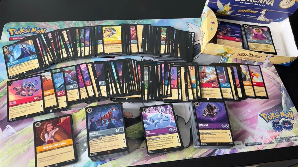 Disney Lorcana TCG: Sammlungsauflösung. Deutsch. Die Tintenlande u.a. Konvolut!!