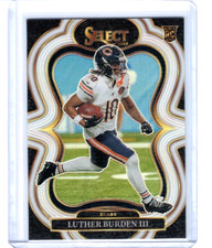 2025 Panini Select Luther Burden III Suite Level White Prizm RC #'ed 16/35