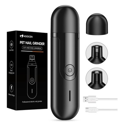 Dog Nail Grinder, Quiet and Low-Vibration Dog Nail Trimmers for Large Dogs, M...