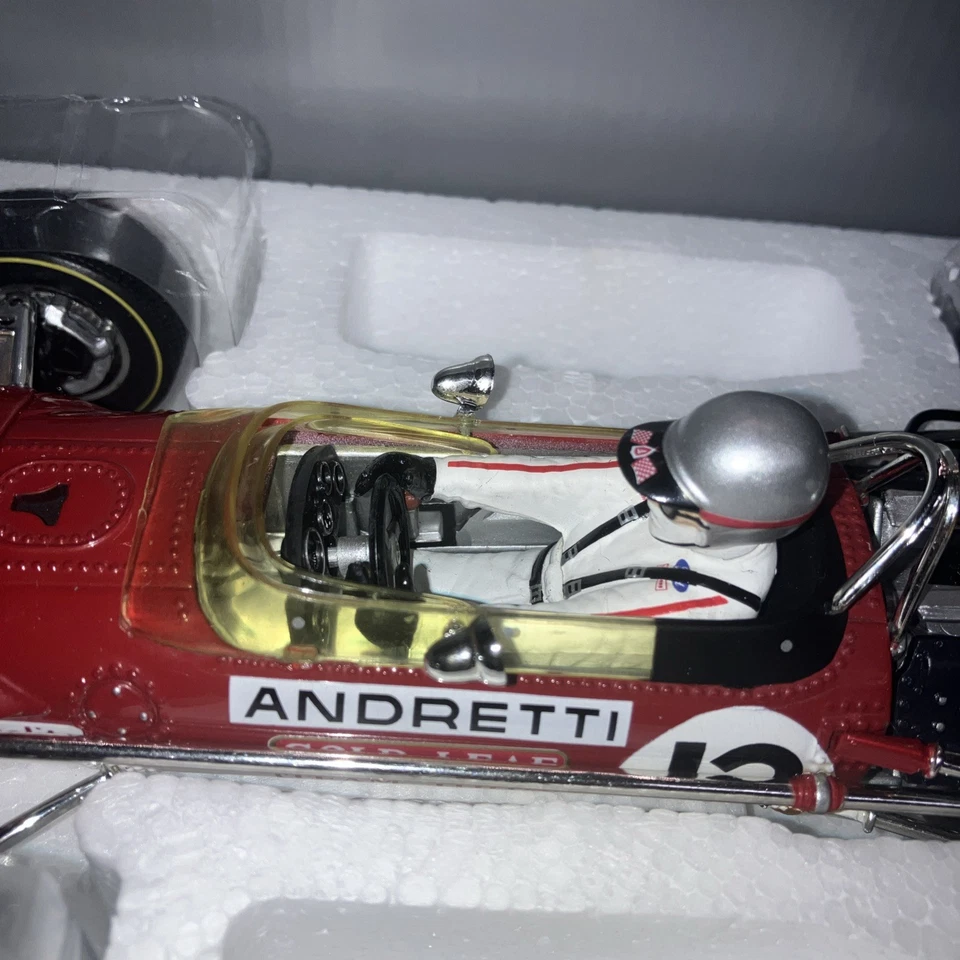 1:18 A MODEL CLASSIC LOTUS 49B FORD #12 MARIO ANDRETTI USA GRAND PRIX Q9004 F1 - Image 3 of 4