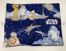 Pottery Barn Kids Star Wars  R2-D2 Comforter Sham Blue Standard J5051 PS