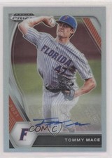 2021 Panini Prizm Draft Picks Silver Prizm Auto Tommy Mace #PDP69 Auto 0i1b