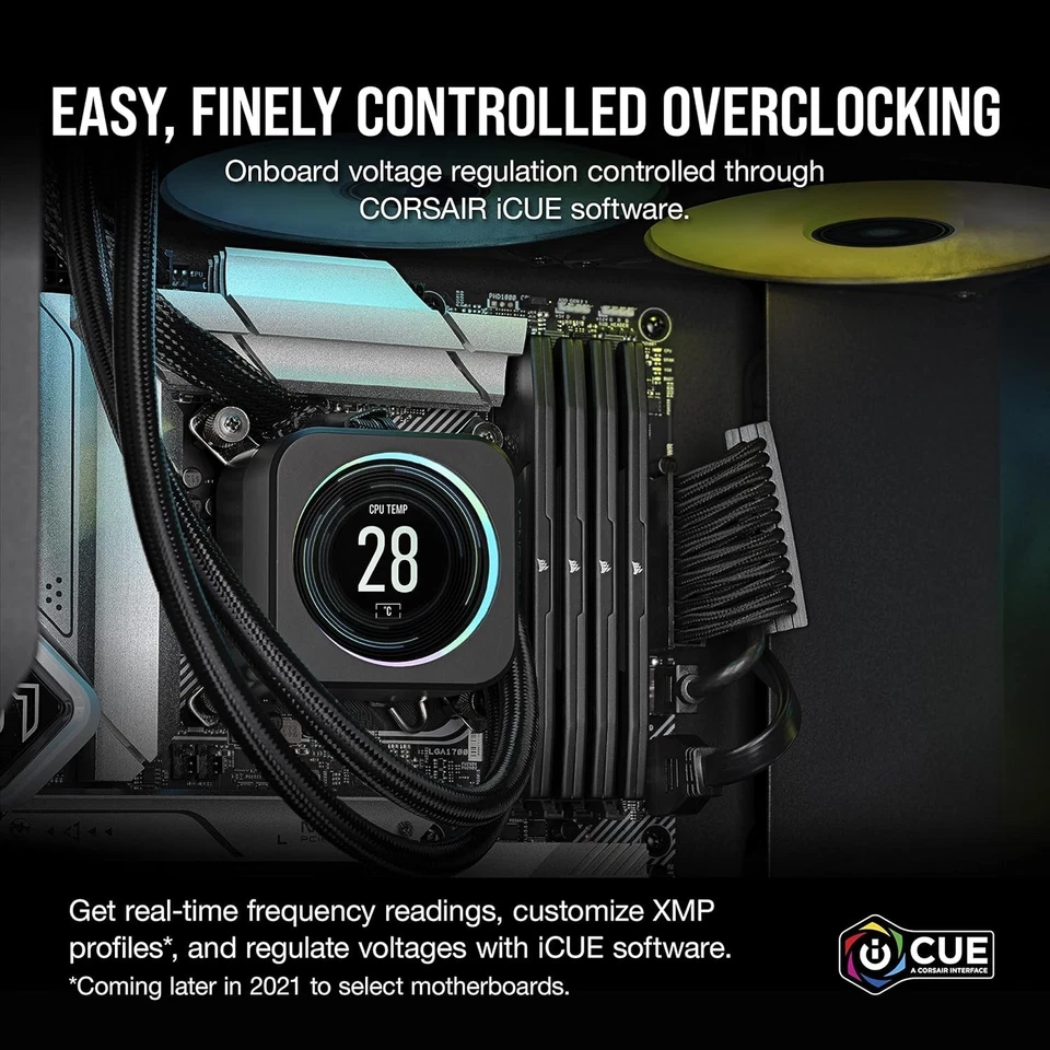 VENGEANCE 32GB (2x16GB) DDR5 DRAM 6000MT/s CL36 Memory Kit — Black - Image 4 of 4