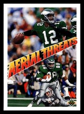 Randall Cunningham / Keith Jackson 1991 Upper Deck #31 Philadelphia Eagles *215