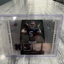 Upper Deck 2007 Ultimate Rookie Materials Trent Edwards #URM-TE Bills
