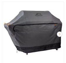 Brand New Traeger Ironwood XL Full-Length Trolly Grill Cover - Gray (BAC658)
