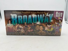 BROADWAY Musicals 8 CD Boxed Set 154 Original Recordings