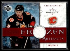 2006-07 Upper Deck Artifacts Frozen Red Chuck Kobasew 021/100 Calgary Flames