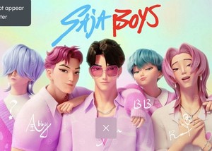 Allposters Netflix Kpop Demon Hunters Saja Boys Poster RP27106 New Sealed