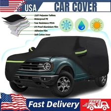 Ford Bronco 6 Layer 4 Door Waterproof Car Cover 2021 2022 2023 2024 2025
