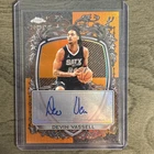 Topps Chrome 2025-26 Devin Vassell Spurs #SS-DV Orange Refractor /25 Auto