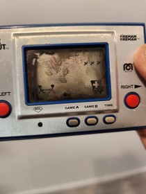 1980 Mego Corp. Nintendo Time Out Game And Watch - Fireman -RC-04 Working