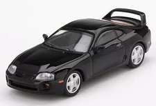 1/64 TSM Toyota Supra JZA80 LHD Black MGT00045-L Diecast