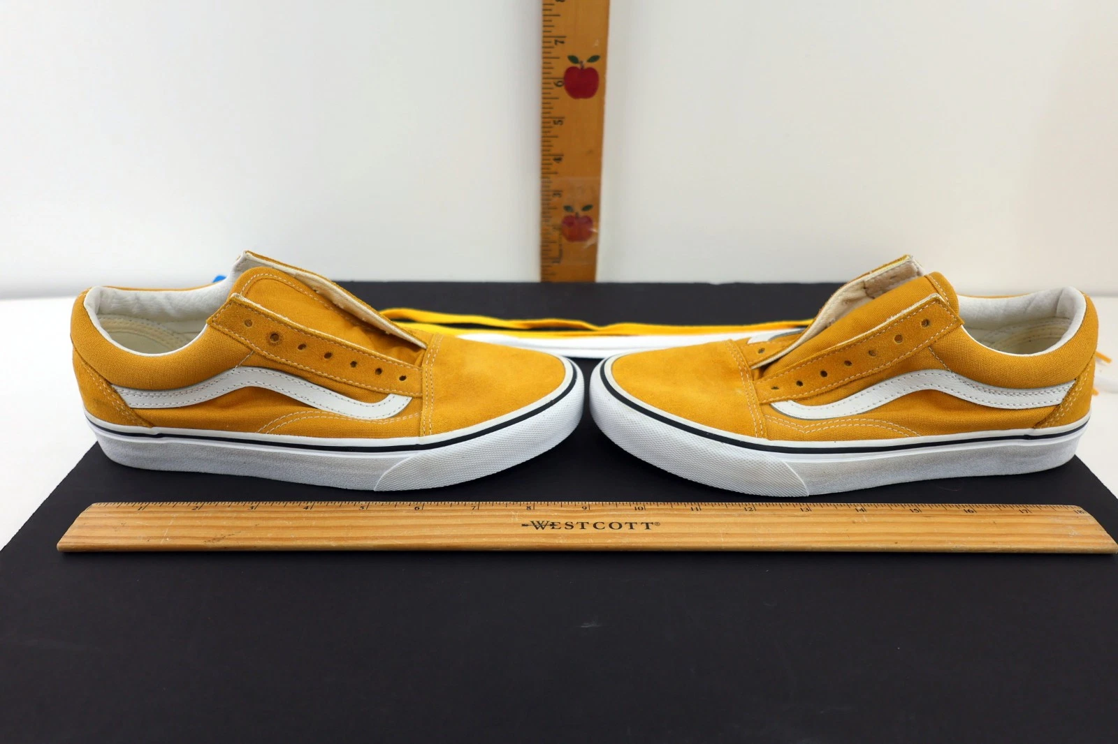 Vans Classic Oldol Skoola sc daate skateer sneake unis M 7.0 W7.0lo giallor
