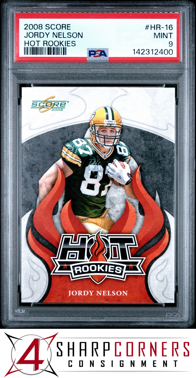 Jordy Nelson Score Hot Rookies #HR16 Base