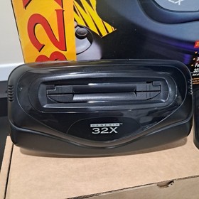 Complete In Mint Box SEGA GENESIS 32X CONSOLE CiB All Inserts Manual Accessories