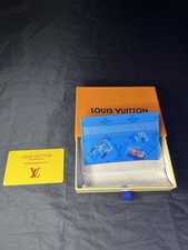 LV Blue Lagoon Card Holder