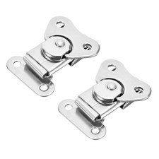 1.69-inch SUS304 Stainless Steel Butterfly Twist Latch Keeper Toggle Clamp 2Pcs