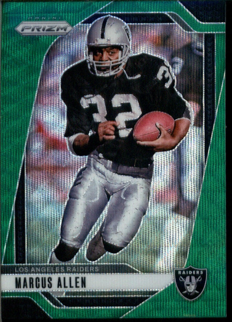 2024 Panini Prizm #155 Marcus Allen Green Wave